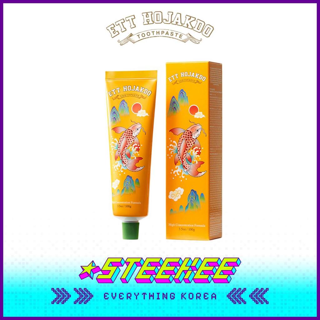 ETT HOJAKDO Anti Sensitive Fluoride Anti Cavity Fresh Breath Toothpaste 100g by Steekee Korea 4044