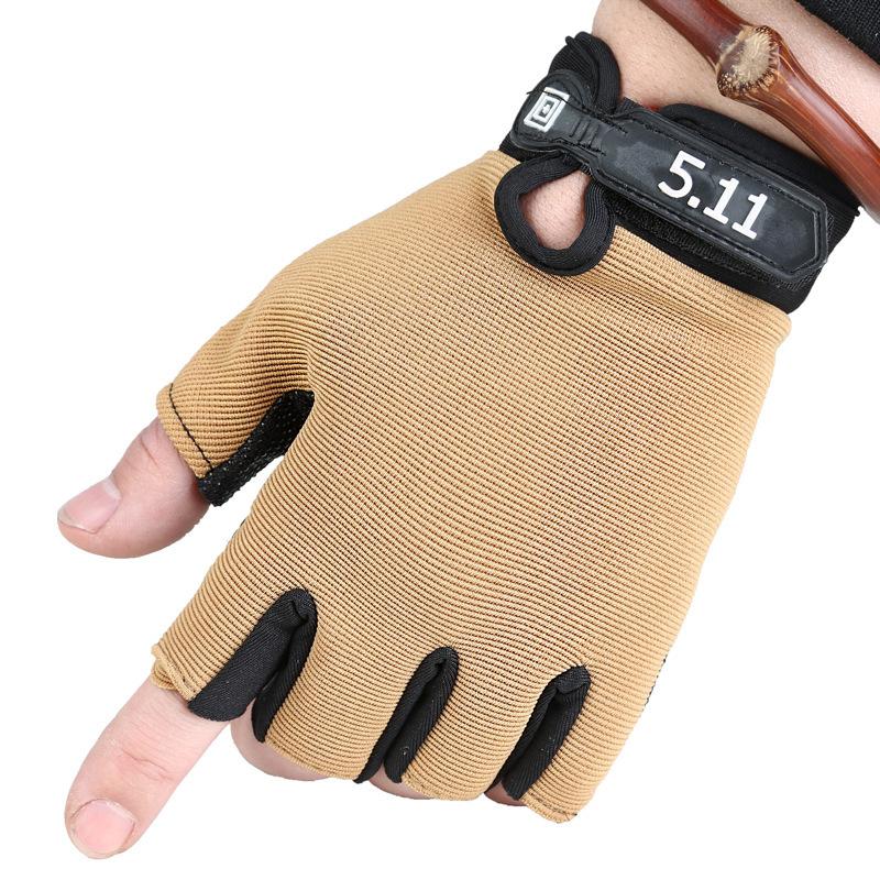

Breathable cycling men s fitness outdoor women s gloves fashion driving sports children s gloves M пісочний