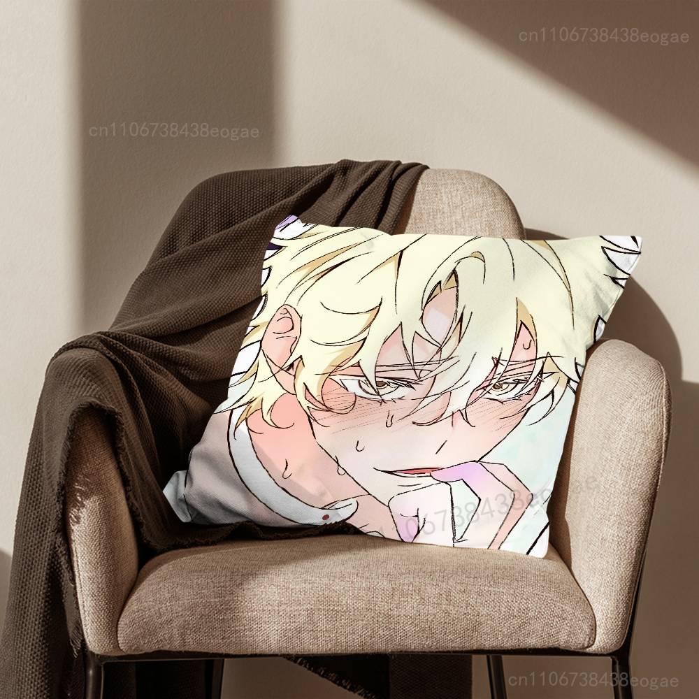Cute L-Luka A-Alien S-Stage Throw Pillow Case For 45x45cm,55x55cm,30x30cm For Home Bedroom Decoration And Protector