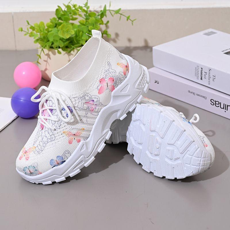 Sports Summer Thick Sole Height Increasing Fashion Versatile White Shoes Casual Shoes for Women