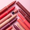 2 IN 1 Stick on-Stick Cup Lipstick Waterproof Long Lasting Lips Makeup Velvet Matte Lip Tint Pen Daily Women Cosmetics Nude Pink