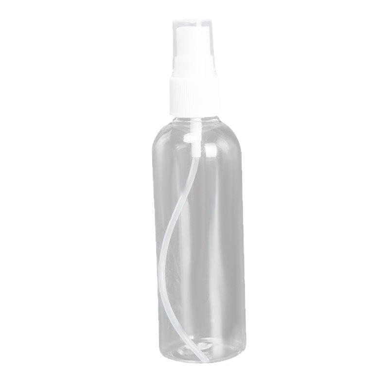 

Transparent PET Plastic Spray Bottle for Makeup & Perfume - Refillable 30ml, 50ml, 100ml Sizes Individual Pack