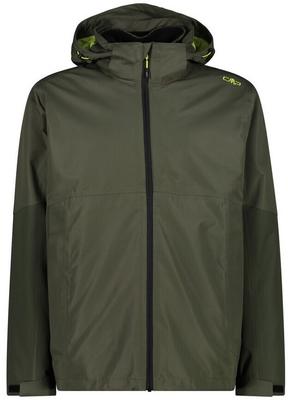 Jacket CMP Zip Hood Detachable Inn.Jacket (32Z1837D) Men's Khaki Jacket with Detachable Fleece Hood