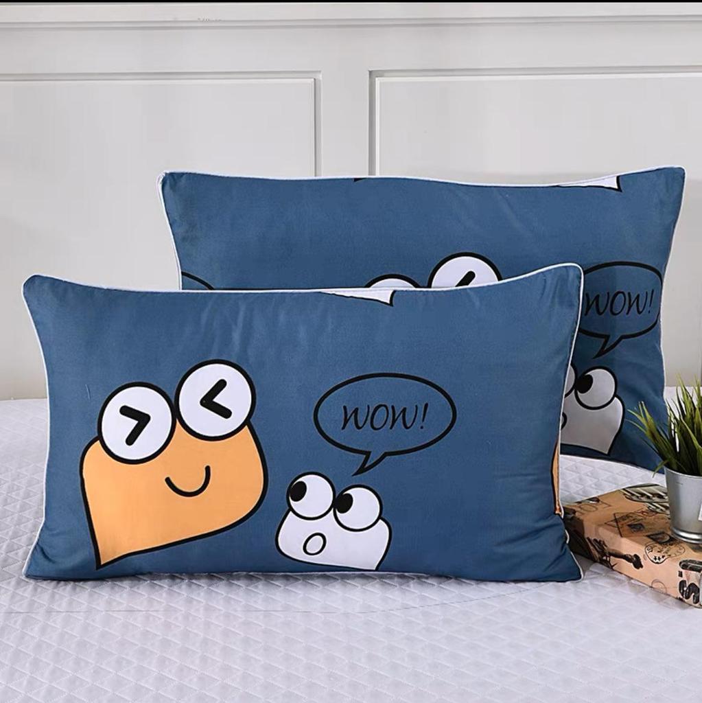 Neck Support Pillow Pair with Pillowcases for Adults & Students - Perfect for Home or Dorm