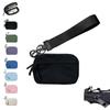 Waterproof Nylon Small Wallet Multi-Functional Card Case With Wrist Zippered Coin Purse Ladies Casual Quilted Travel Organizer