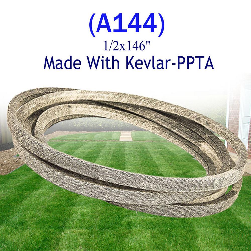 Mower Belt For John Deere M154621 X300 X304 X310 X320 X340 X360 Z245 1/2" x 146