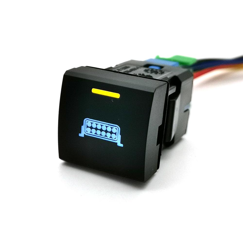 LED Radar Power Fog Light Switch with Tail Wire for Toyota Camry/Corolla