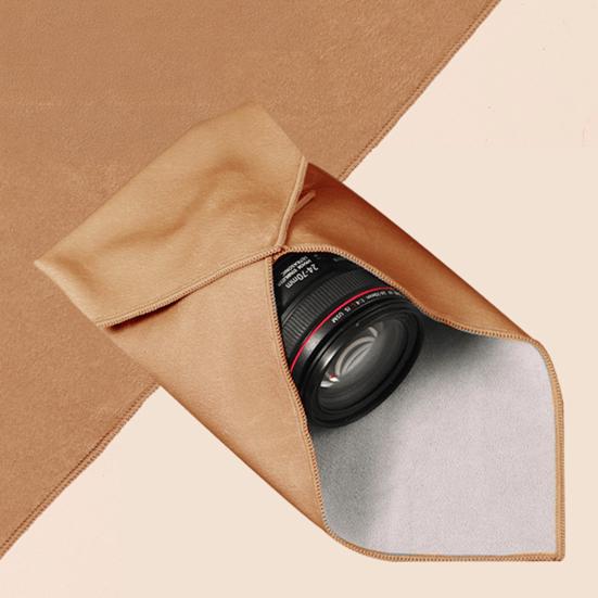 Self Adhesive Makeup Bag Portable Protective Cosmetic Pouch Smooth Wear Resistant Multipurpose Camera Lens Wrap Travel Organizer