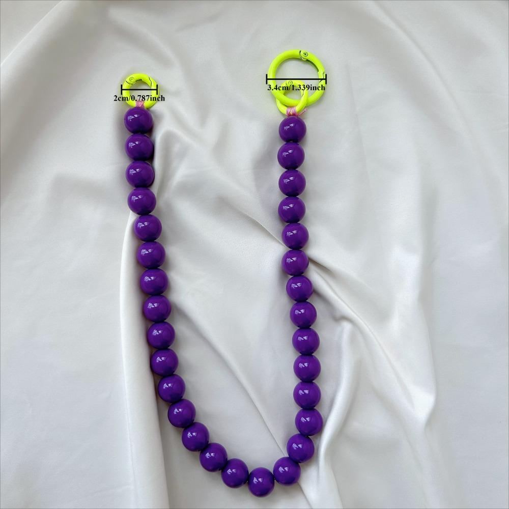 

Шикарный розовый держатель для туалетной бумаги с бусинами и цепочкой для телефона - настенный органайзер без отверстий для ванной комнаты и офиса