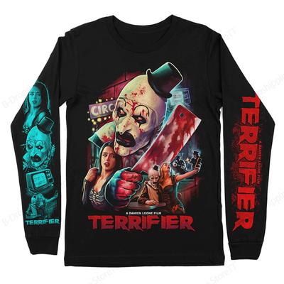 Sudaderas de Otoño con Estampados de Películas de Terror 3D, Sudaderas de Moda Casual Deportiva de Manga Larga para Hombre