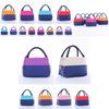 Lightweight Canvas Lunch Bag With Leakproof Feature And Easy-carry Handle