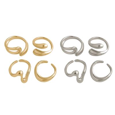 Unique Designs Patchwork Shaped Rings Gothic Styles Accessory for Men and Women Modern Jewelry Party Supplies Use