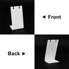 Elegant Sturdy Acrylic Jewelry Display Stands Accessory for Earrings and Pendants Set of 5 Slanted Household Use