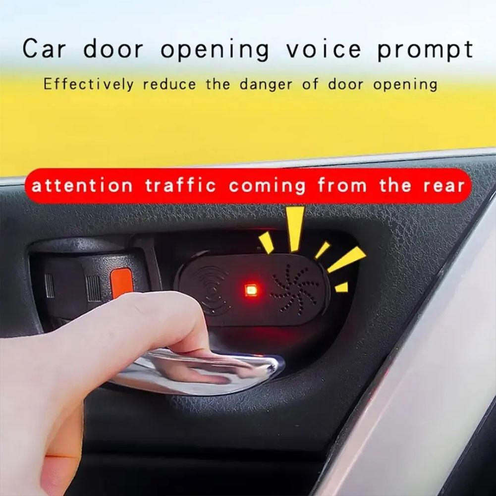 Car Door Alarm Door Open Opening Prompter Sensor Vehicle Alert High Sensitivity Sensor Loud Volume With Electronic Component