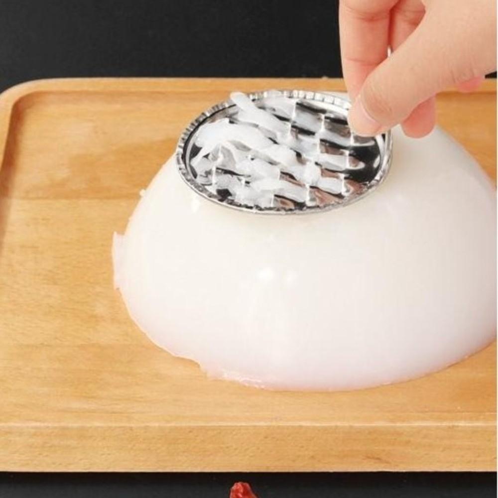 Stainless Steel Jelly Scraping Tool Manual Cold Noodle Scraper Food Scraping Tool  Kitchen Gadgets
