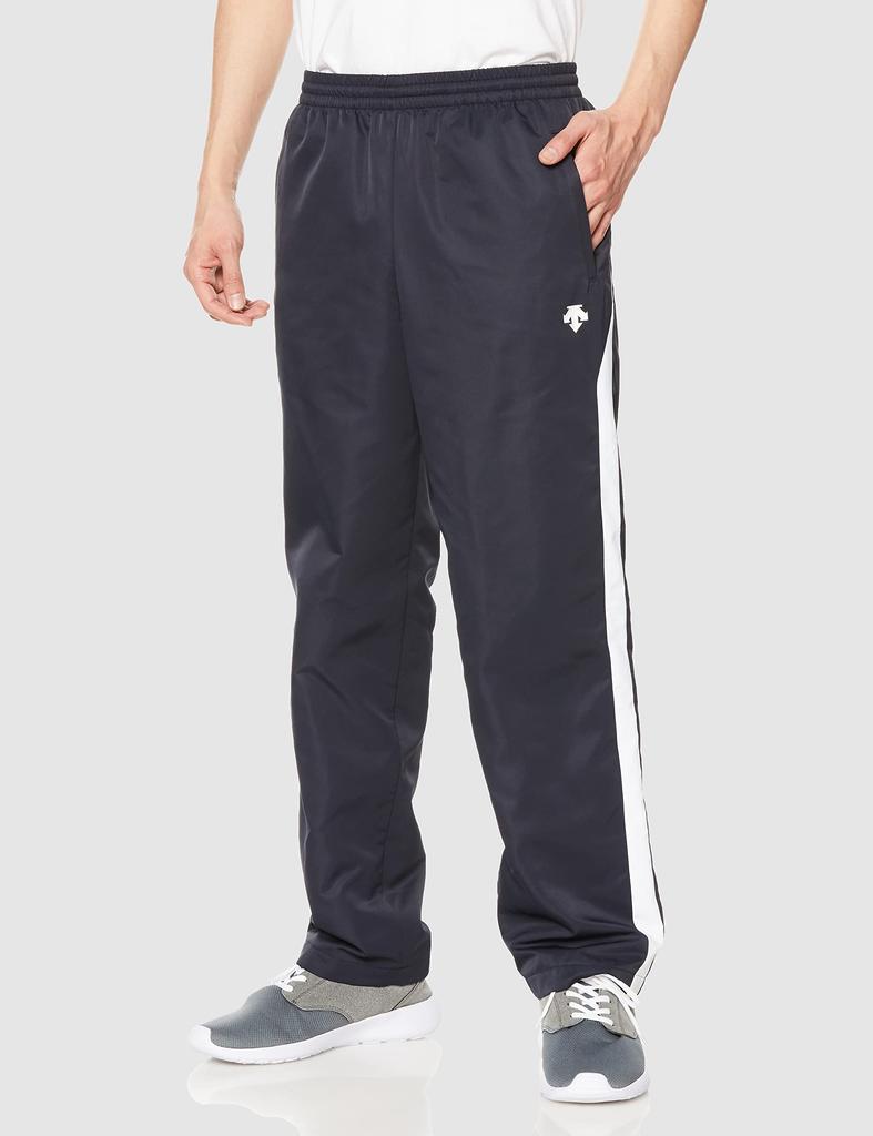 Descente Windbreaker Windproof and Size DNVY L Men's Set, Warm,