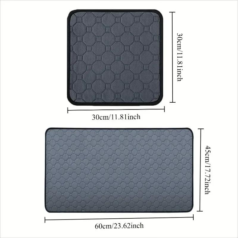 1pc Washable Guinea Pig Mat, Waterproof Reusable Non-Slip Guinea Pig Supplies Fast Super Absorbent Mat