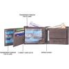 Men Casual, Formal, Trendy Genuine Leather RFID Wallet - Regular Size  (6 Card Slots)