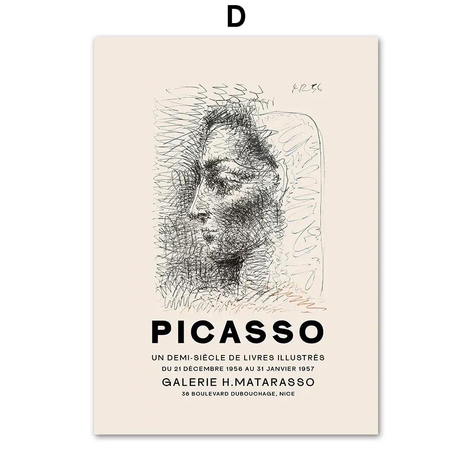 Abstract Picasso Yayoi Kusama Pumpkin Nordic Poster And Prints Wall Art Canvas Painting Wall Pictures For Living Room Home Decor