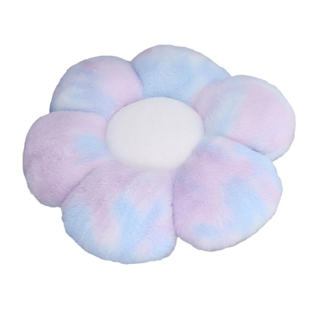 Flower Plush Chair Pillow 6 Petals Lovely Flower Plush Seating Chair Cushion for Bed Office
