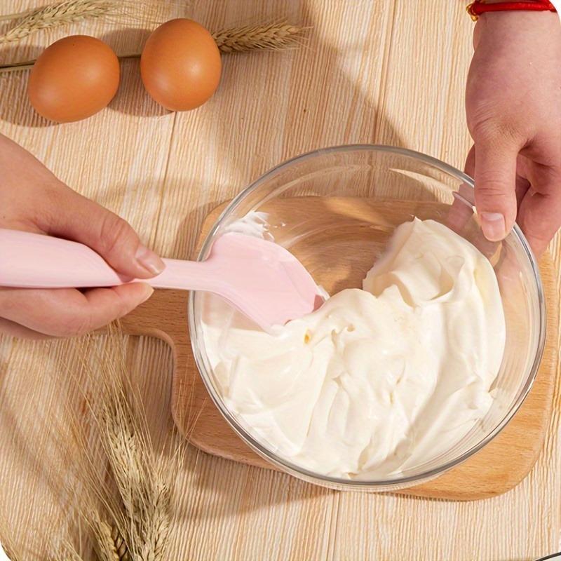 1pc Lightweight and Practical, Making Cake Baking Easier: 1 Food-grade Silicone Cake Scraper