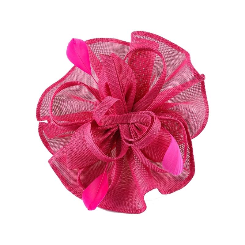 1920s Mesh Flower Hat Hair Pin Church Headband Party Dress Up Fascinator Hat Teaparty Headband Party Supply