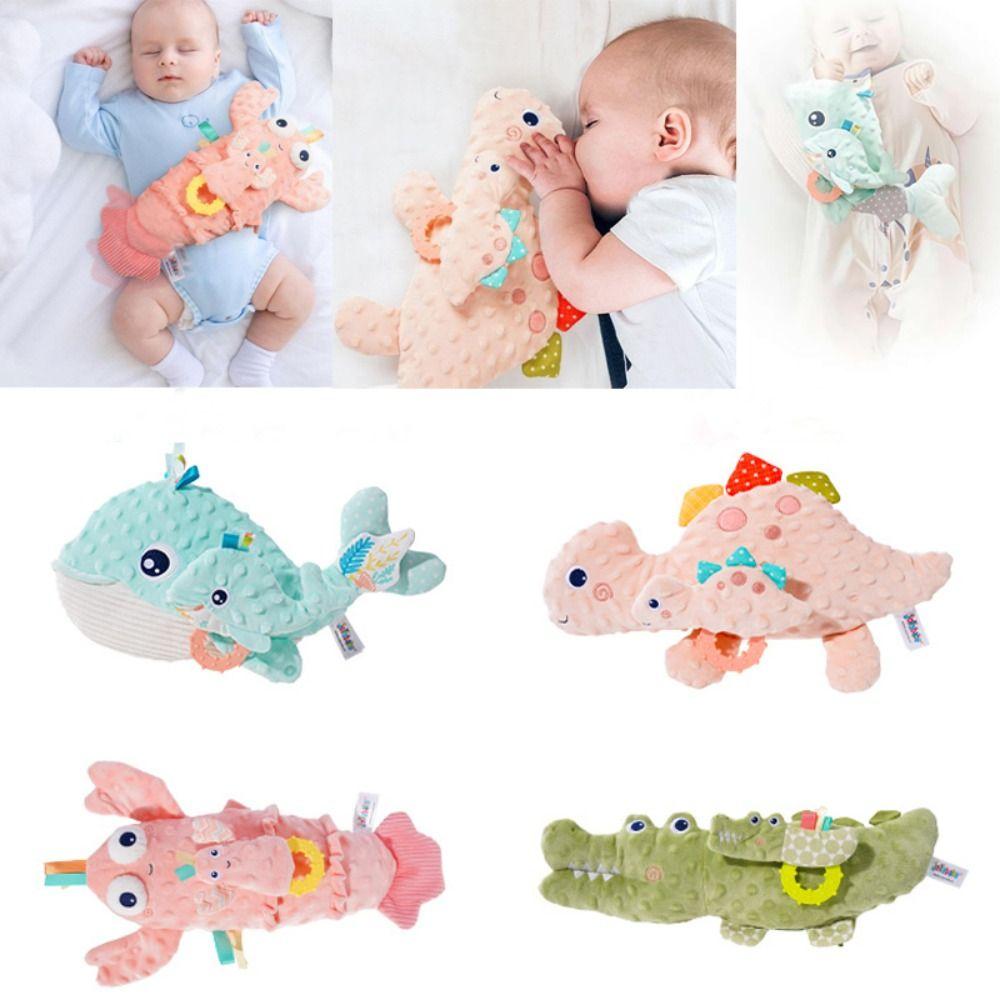 

Velvet Soothing Doll Cotton Baby Electric Patting Toy New Patting Hand for Newborns Baby Dinosaur