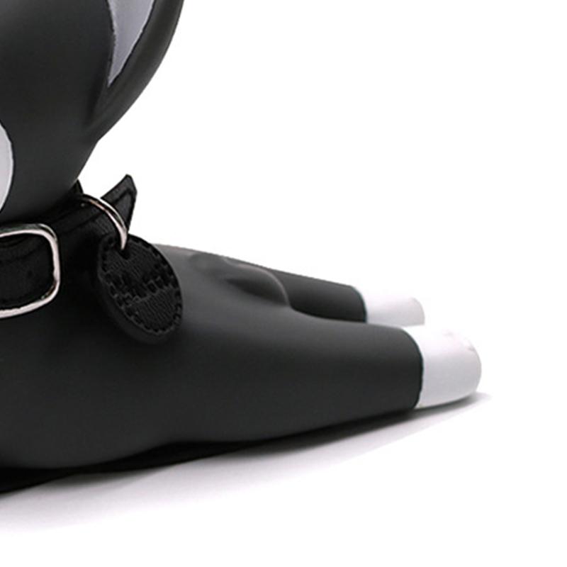 Cartoon Door Stopper Cute Animal Shaped Punch Free Decorative Door Wedge for Home Office Gray Dog