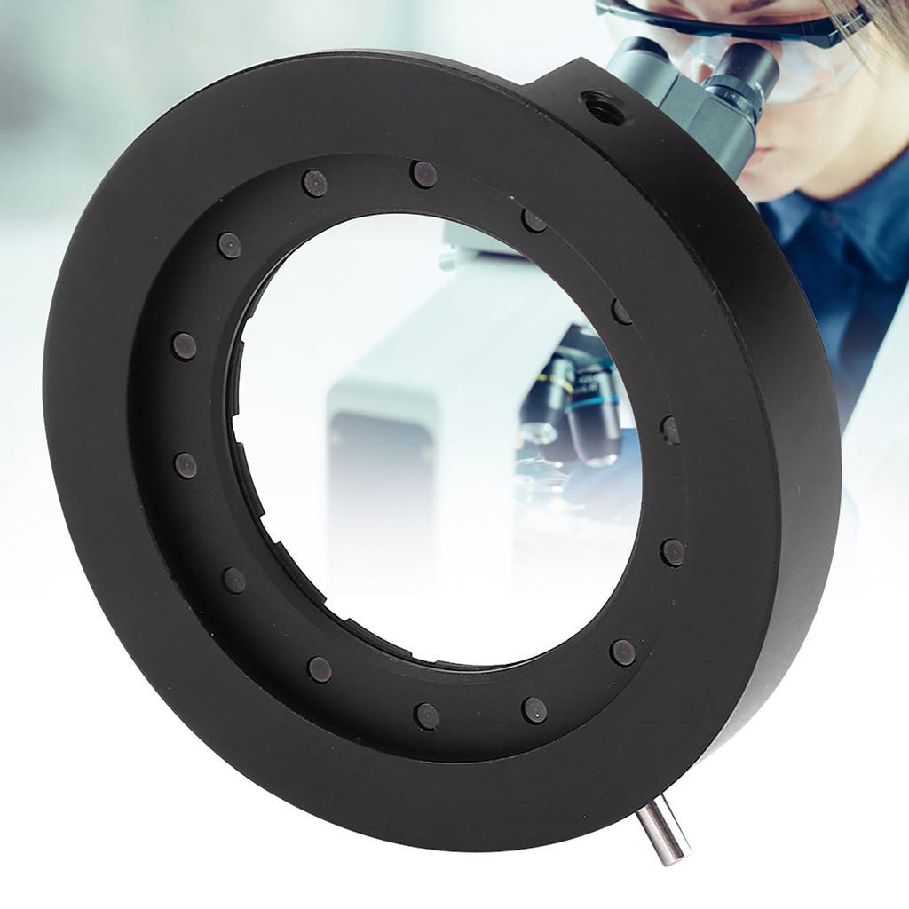 Mikroskopový irisový adaptér Nastavitelná clona Objektiv Optická clona pro mikroskop SK25 se základnou