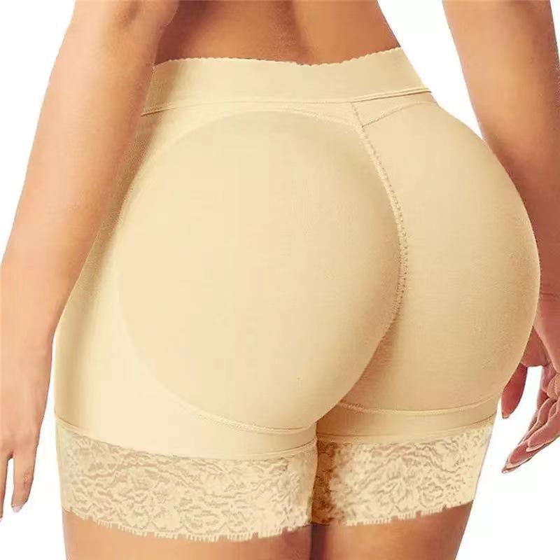 

Women s Hip-Lifting Boxer Briefs with Insert Pads for Buttocks Enhancement and Body Shaping XXXL