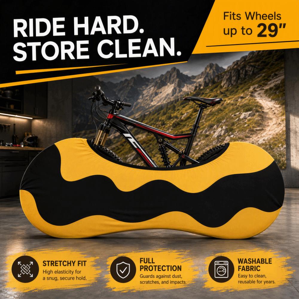 Anti Dust Bike Wheel Cover Waterproof Bicycle Protective Cover Bicycle Dust Cover  Bicycle Storage