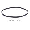 2pcs EPDM Record Player Belt Good Elasticity Phonograph Turntable Belt  For Phonograph