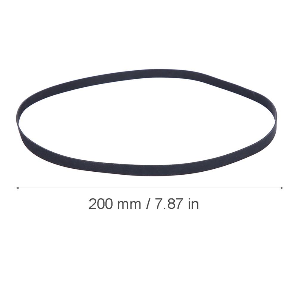 2pcs EPDM Record Player Belt Good Elasticity Phonograph Turntable Belt For Phonograph