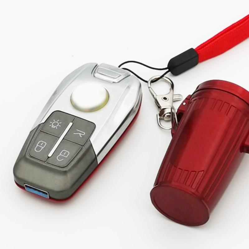 Convenient Metal Travel Ashtray With Secure Lid Creative Portable Ashtray Ashes Holder SpillProof for Outdoor Indoor Use