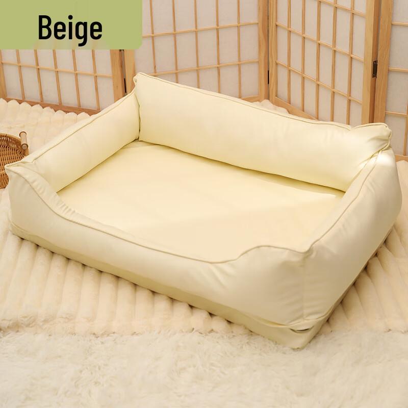 Leather Pet Sofa Dog Bed