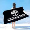 Fashion A-Arasaka Microfiber Printed Beach Towel Mountain Climbing Yoga Beach Swimming Running Absorbent Soft Towel