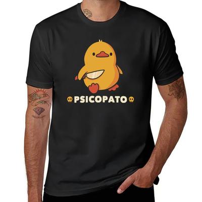 Psicopato Funny Duck by Tobe Fonseca T-Shirt Plus Size Tops Blouse Tops T Shirts Men