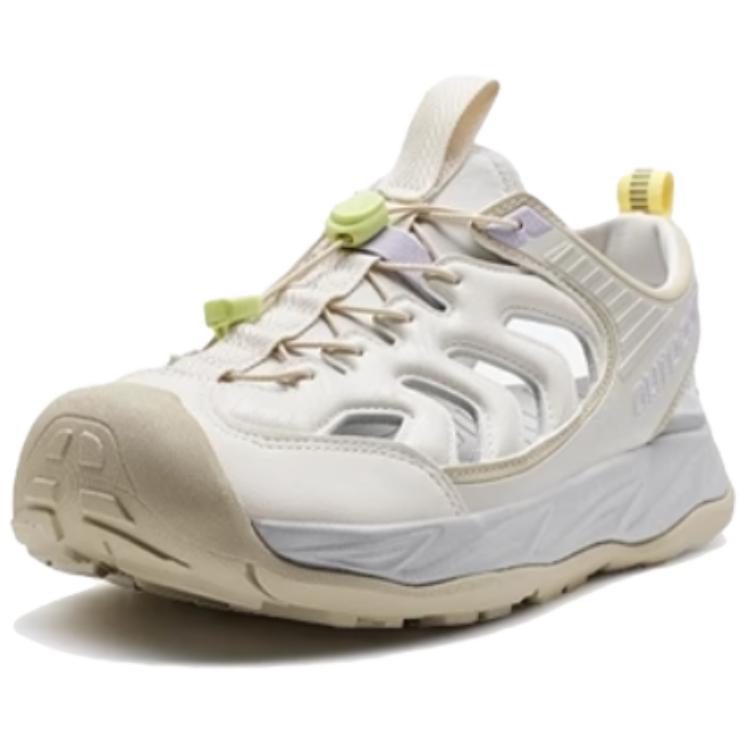Xtep Flying Stone Comfortable Trendy Non-Slip Wear-Resistant River Trekking Shoes Unisex Shoes White Gray Green 975218500003-2