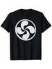 Basque Lauburu Country Cross Ikurrina Euskal Herria Spain T-Shirt