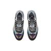 Li Ning Square Cushioning Slip Resistant Abrasion Resistant Breathable Low top Running Shoes Men's Thunderstorm Gray AGCR047-7