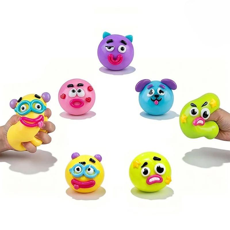 Smsmushers squishy curiosity dog face swap, an interesting sensory toy, soft, foldable, slowly rising, relaxed and lovely.