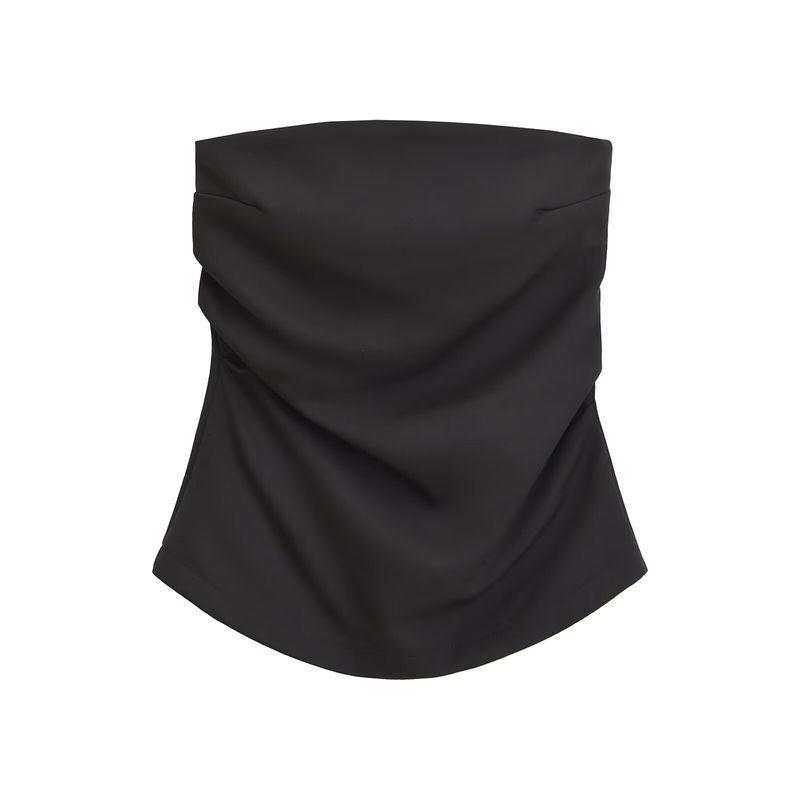 Kaslead New Arrival Women's Clothing Fashion Style Fashion All-Match Silm Multi-Color Tube Top Tops 3067089