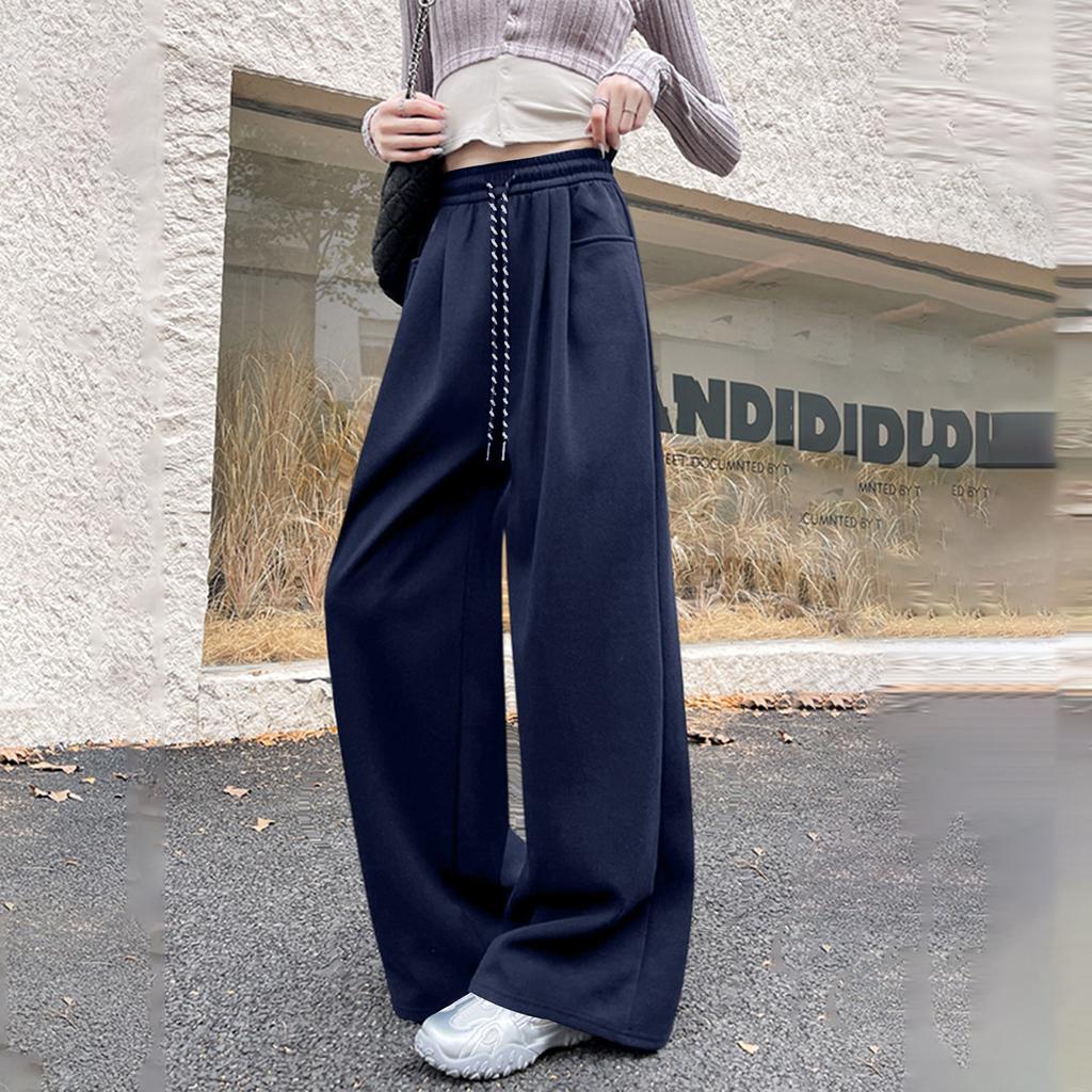 Women's Fashionable Loose Wide Leg Trousers
