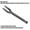 Ball Joint Separator Heavy Duty Steel Tie Rod Removal Long Ball Joint Splitter Opening Puller Joint and Tie Rod Separator Tool