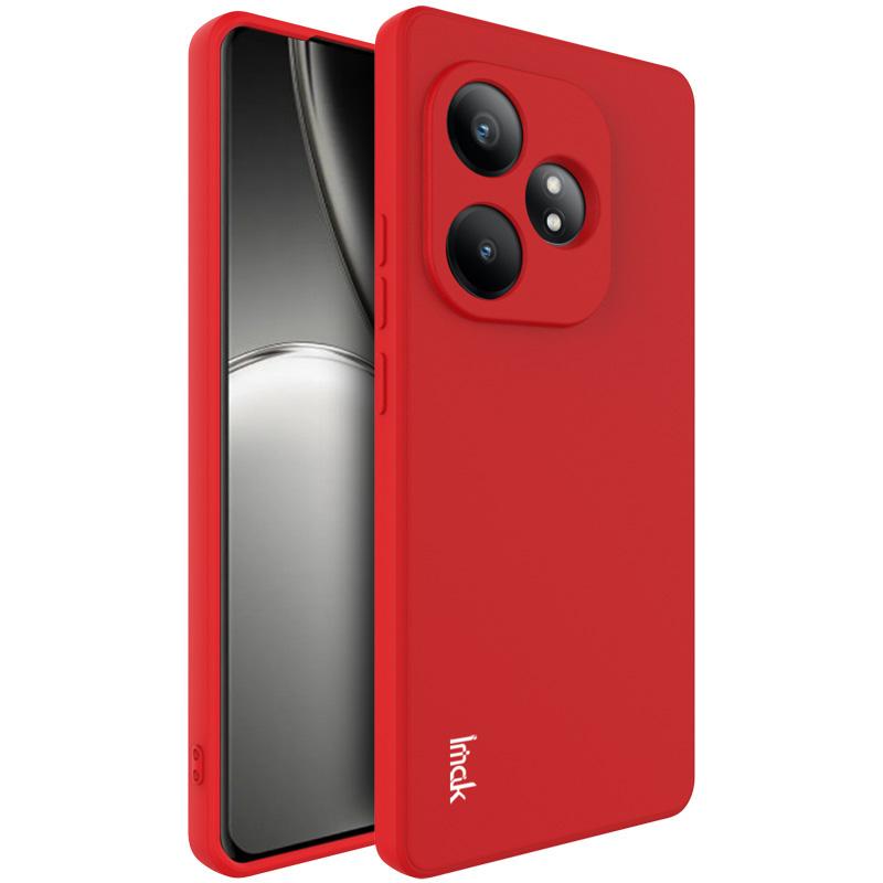 

IMAK UC-4 Series for Realme GT 6 5G/GT 6T 5G/GT Neo6 5G/Neo6 SE 5G TPU Phone Case Straight Edge Red