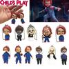 Chucky Bride Doll Toy Figure Keychain Pendant Decoration 5 Ghost Dolls With Bobbleheads 6cm Height