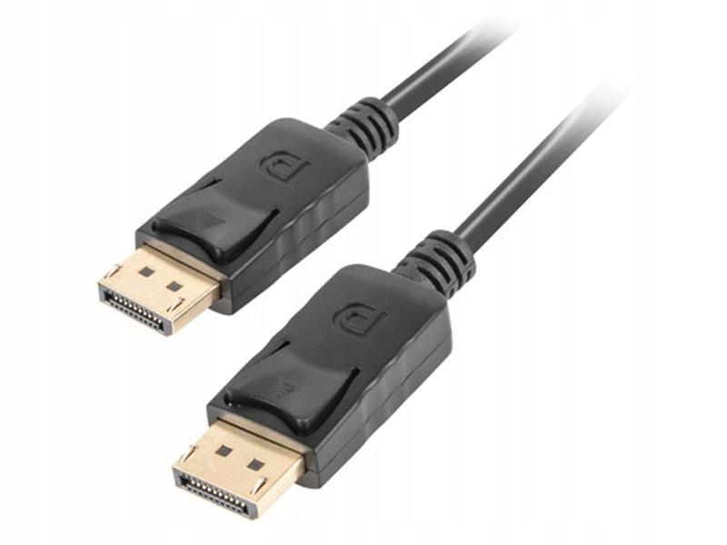 Kabel DisplayPort Lanberg M/M 1,8m 4K v1.2 czarny