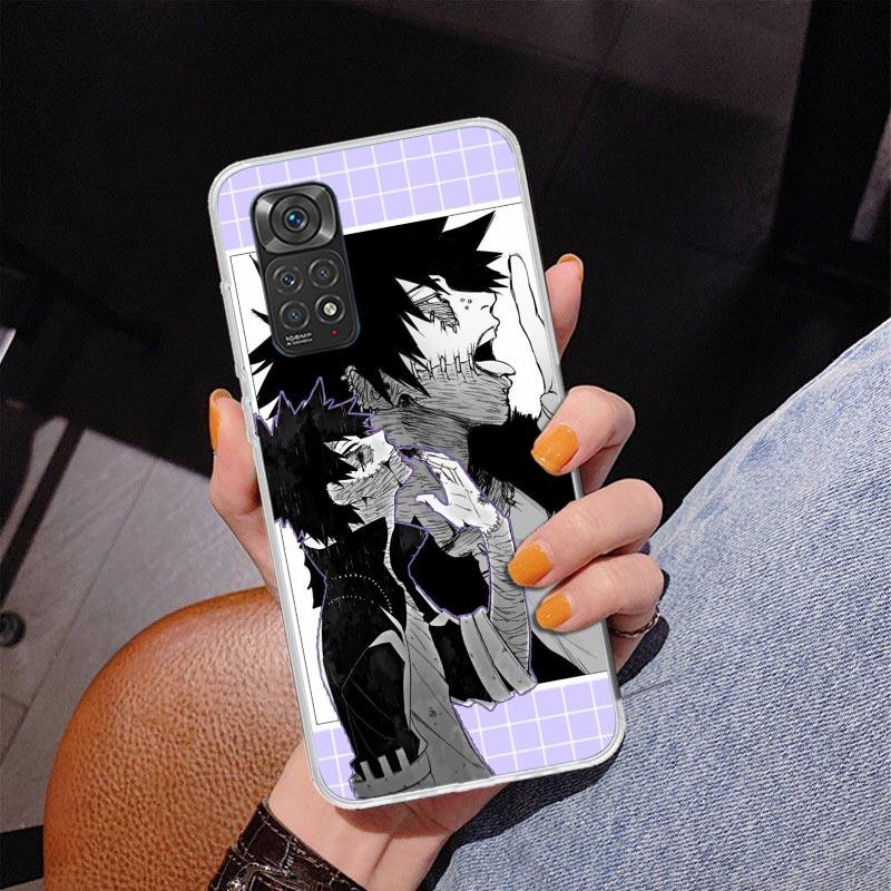 My Hero Dabi Bnha Phone Case For Xiaomi Redmi Note 15 14 13 12S 12 11 Pro Plus 14S 11S 11E 10 10S 11T 5G Personalized Cover Redm