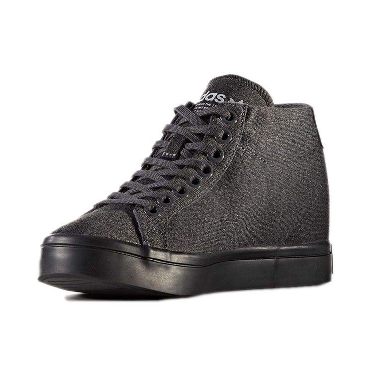Adidas Originals Court Vantage High-Top Skate Shoes Women Sneakers Gray DB1286