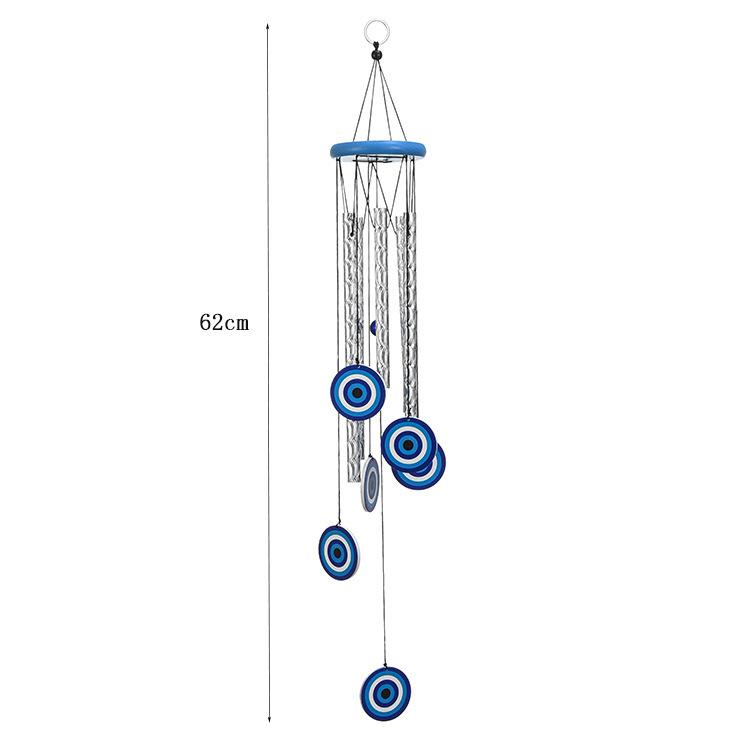 

Wind Chime Türkiye Devil s Eye Six Алюминиевый Турецкий Стальной Деревянный Wind Chime Home Подвесной Wind Chime